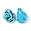 8Pcs Synthetic Turquoise Geode Cornucopia Mineral Specimen G-N347-16-3