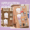100Pcs Foldable Paper Hanging Header CDIS-TA0001-22-9