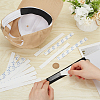 Rectangle Cloth Sweat Liner DIY-WH0632-35A-01-3