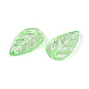 Imitation Jade Acrylic Pendants OACR-T030-27D-2