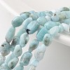 Natural Larimar Bead Strands G-M347-11-1