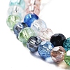 Electroplate Transparent Glass Beads Strands LS-EGLA-A035-T4mm-HA01-3