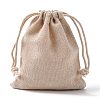 Cotton Packing Pouches Drawstring Bags X-ABAG-R011-10x12-3