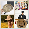 8Pcs 2 Styles  Polyester & Cotton Adjustable Hat Sweatband DIY-BC0013-50B-6