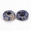 Natural Blue Spot Jasper Pendants G-T122-67G-2