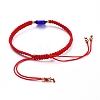 Adjustable Nylon Thread Braided Bead Bracelets BJEW-JB05293-03-2