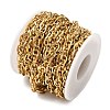 Ion Plating(IP) 304 Stainless Steel Rope Chains CHS-H025-16G-02-3