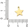 304 Stainless Steel Charms SA-CBA2714-01D-G-3