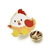 Zodiac Animal Enamel Pins JEWB-Q002-08KCG-J-3