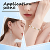 240Pcs 8 Styles Tibetan Style Alloy Flower Bead Caps FIND-SP0001-63-5