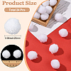 24Pcs Wool Soft Pompom Ball DIY-SC0031-31A-03-2