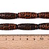 Tibetan Style Natural Agate dZi Beads Strands G-Q606-42G-02-5