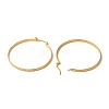 Ion Plating(IP) 304 Stainless Steel Hoop Earrings for Women EJEW-Z066-02G-2