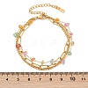 Bohemia Style 304 Stainless Steel Multi-strand Bracelets BJEW-U026-07G-3