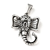 PVD Vacuum Plating 304 Stainless Steel Pendants STAS-D182-15AS-1