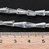 Electroplate Glass Beads Strands X-EGLA-J046-AB07-3