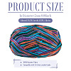 Polyester Fibers Knitting Yarn DIY-TADJ0002-005D-4
