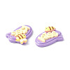 Opaque Resin Cabochons LS-CRES-P023-01D-3