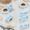 4 Rolls Adhesive Roll Sticker Labels DIY-LP0006-22-1