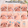 2 Sets Cotton Cut Cloth Fabrics DIY-OC0012-95-4