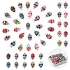 40Pcs 20 Styles Cinco de Mayo Alloy Enamel Connector Charms ENAM-CJ0004-86-8