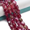 Dyed Natural Malaysia Jade Beads Strands G-P528-I03-01-1