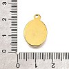 304 Stainless Steel Pendants STAS-A114-04G-02-3
