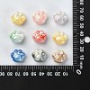 100Pcs UV Plating Acrylic Beads PACR-CJ0001-20-9
