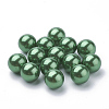 Eco-Friendly Plastic Imitation Pearl Beads MACR-S277-6mm-C-3