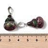Dyed Natural Marble Pendants G-B127-03P-11-4