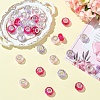 30Pcs 3 Colors Handmade Glass European Beads GLAA-YW0004-21A-5