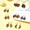 DIY Leaf Dangle Earring Making Kits DIY-FS0008-63A-6