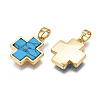 Real 18K Gold Plated Brass Pendants KK-N233-172A-01C-3