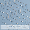 40Pcs 304 Stainless Steel Pendants STAS-UN0060-38-4
