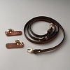 Flat PU Leather Webbing Bag Straps FIND-WH0176-31G-1