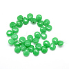Natural White Jade Pendant Beads Strands G-T005-11-2