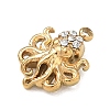 304 Stainless Steel Rhinestone Pendants SA-CBAAE04-05C-G-2