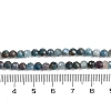 Natural Apatite Beads Strands G-F782-B05-03-5