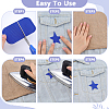 18Pcs Embroider Thread Iron on/Sew On Patches PATC-WH0023-91-3