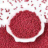 8/0 3mm Baking Paint Glass Seed Beads Loose Spacer Beads X-SEED-S002-K5-2