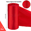 Flat Polyester Ribbons SRIB-WH0011-012G-2