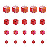 Electroplate Glass Beads Strands EGLA-TA0001-06-2