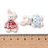 Opaque Resin Cabochons X-RESI-G121-03-3