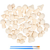 Plastic Micro Detail Paint Brush DIY-CP0012-57-6