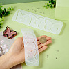 2Pcs 2 Styles DIY Butterfly Quicksand Silicone Molds DIY-TA0009-80-5
