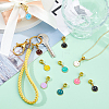 Alloy Enamel European Dangle Charms PALLOY-FH00111-5