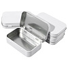 4Pcs Iron Jewelry Storage Boxes with Hinged Lid CON-SP0001-20D-1