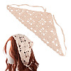 Polyester Triangle Headscarf OHAR-TAC0002-03A-1