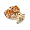 Golden Alloy Enamel Brooch JEWB-K018-32J-G-2