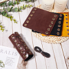 PU Leather Leather Motorcycle Grip Covers AJEW-WH20001-44D-5